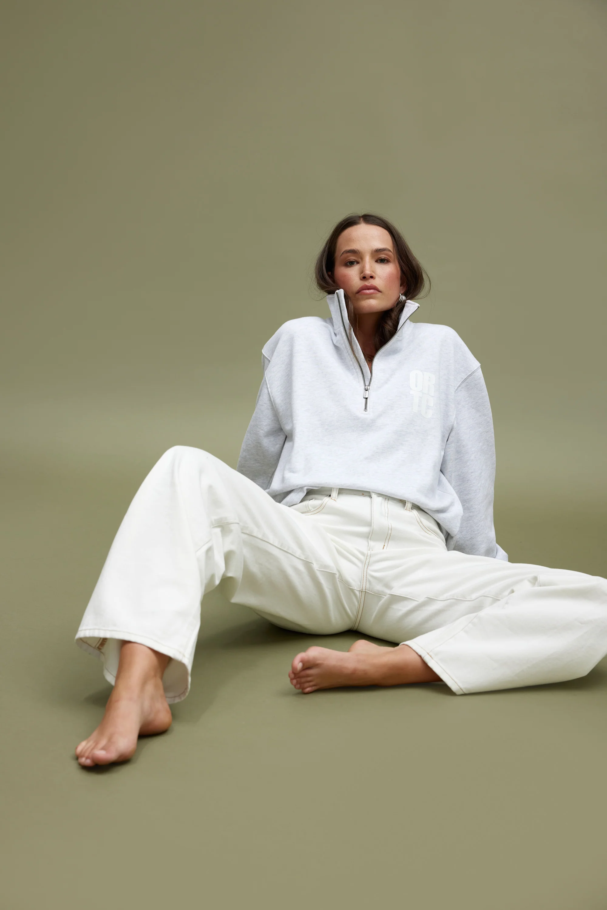 Willow Denim Relaxed Jean White - Image 2