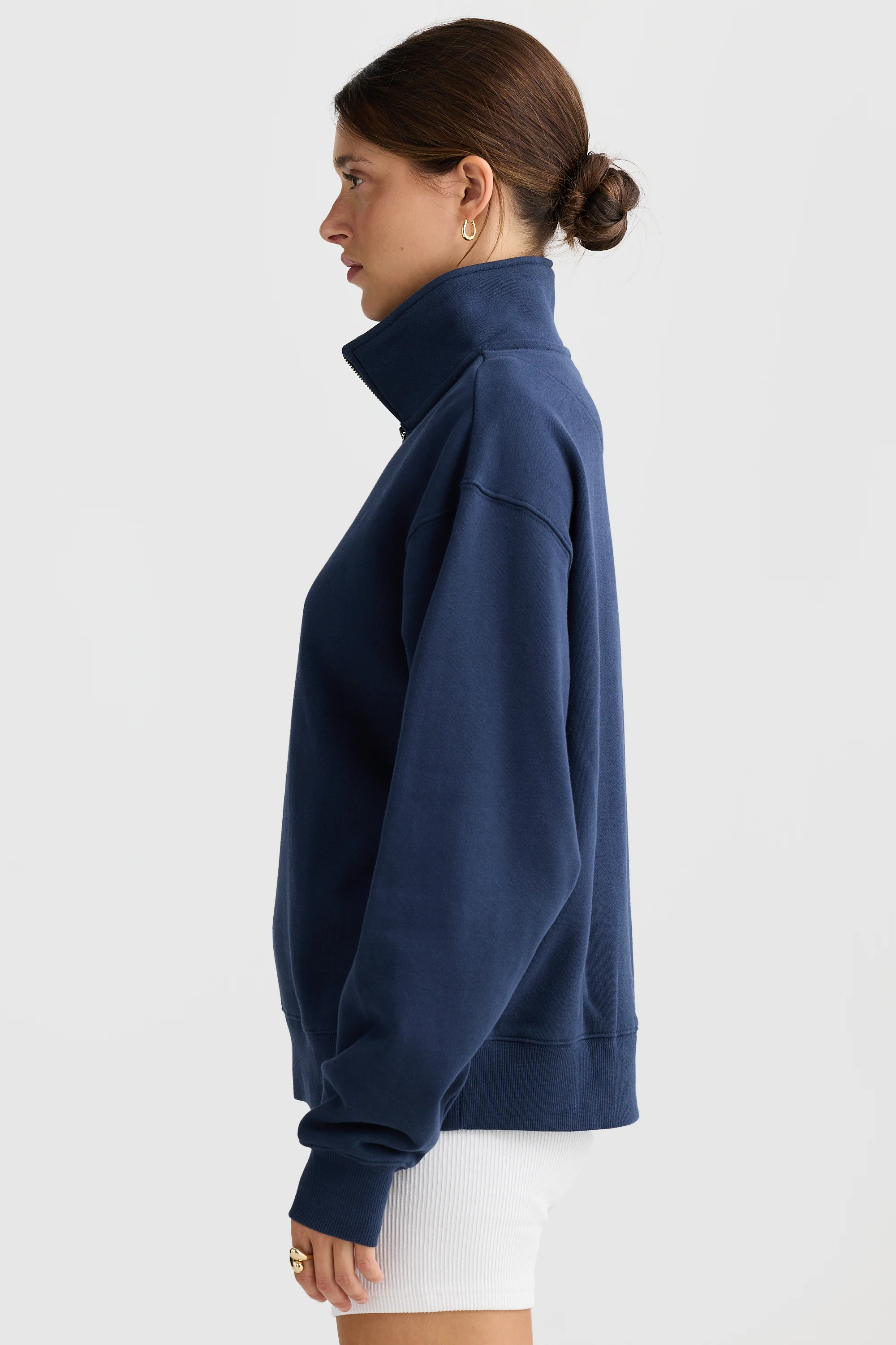 Quarter Zip Navy - Image 3